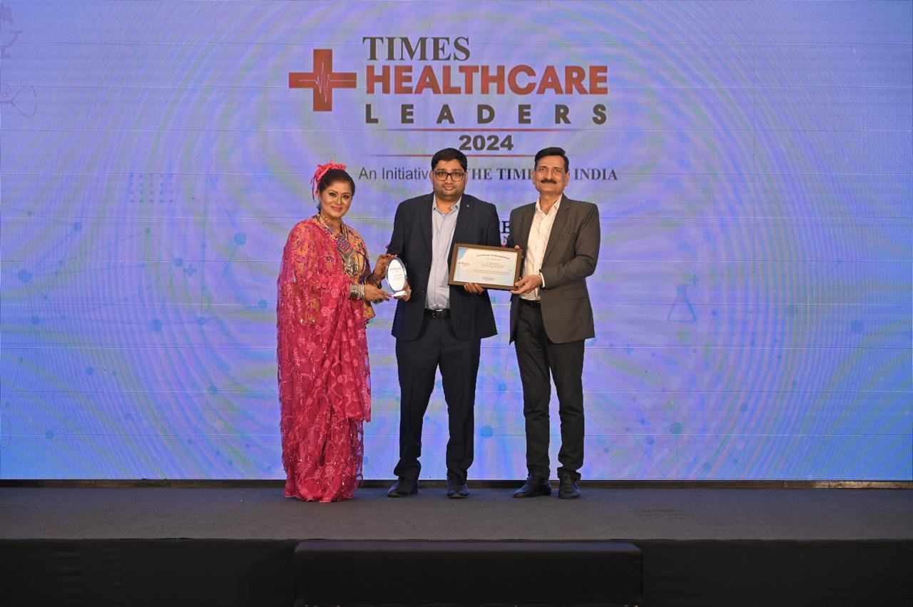Times of India award recognition