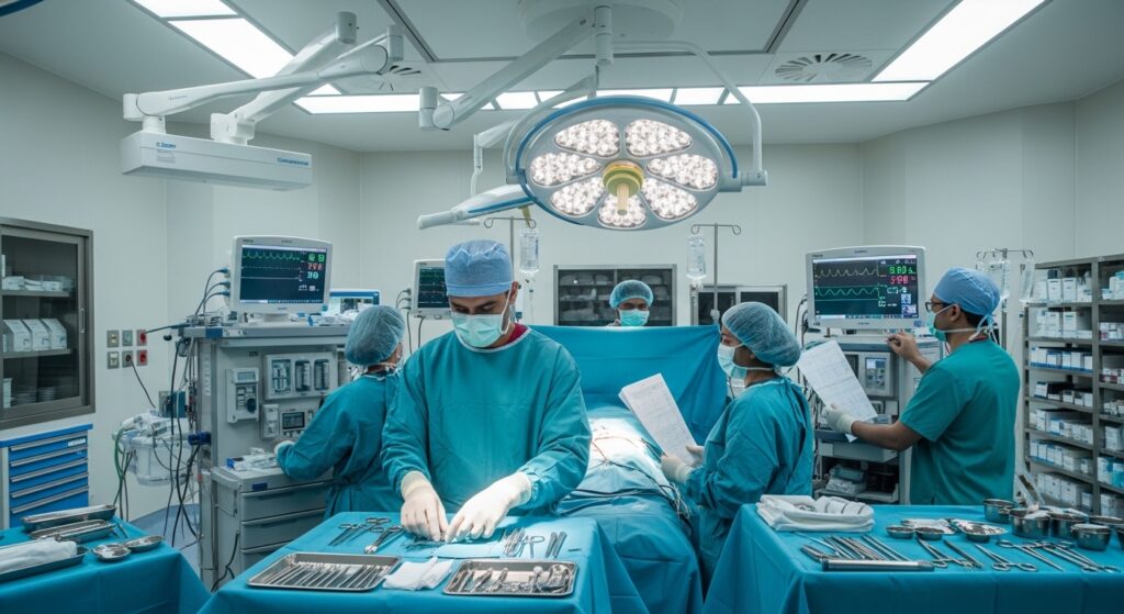robotic surgery and traditional cancer surgery