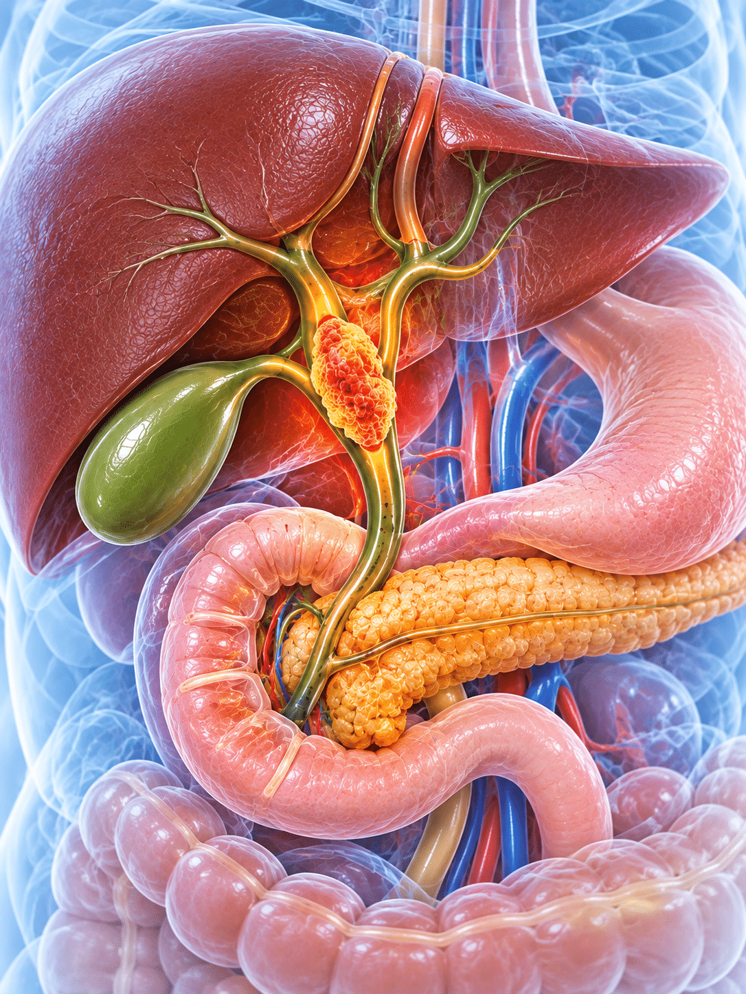 Bile duct anatomy