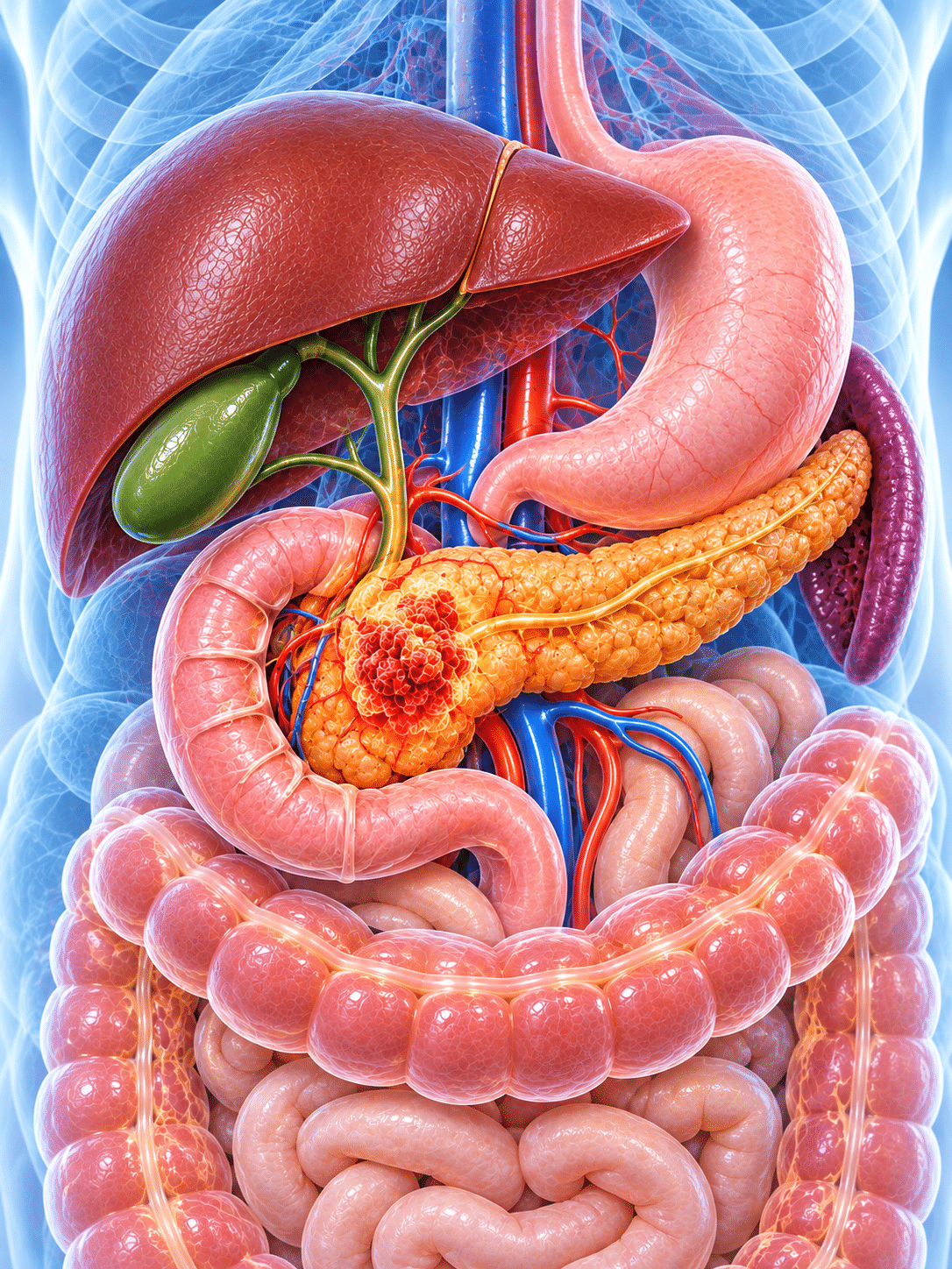 Robotic cancer surgery for neuroendocrine tumours